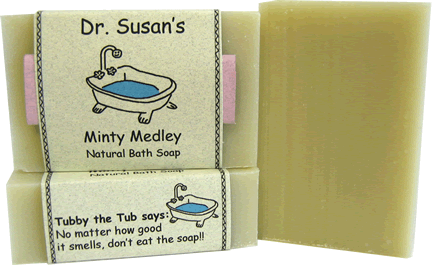 Minty Medley soaps
