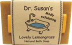 Bar of Lovely Lemongrass soap
